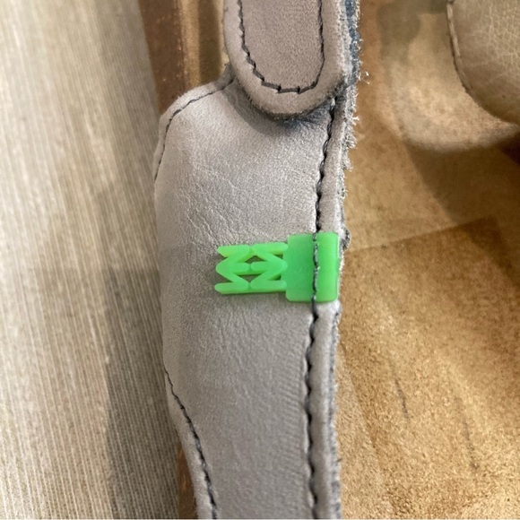 EL NATURALISTA SZ 41 Wakataua Leather Velcro Closure Warm Grey Colourway Sandals - Picture 5 of 12